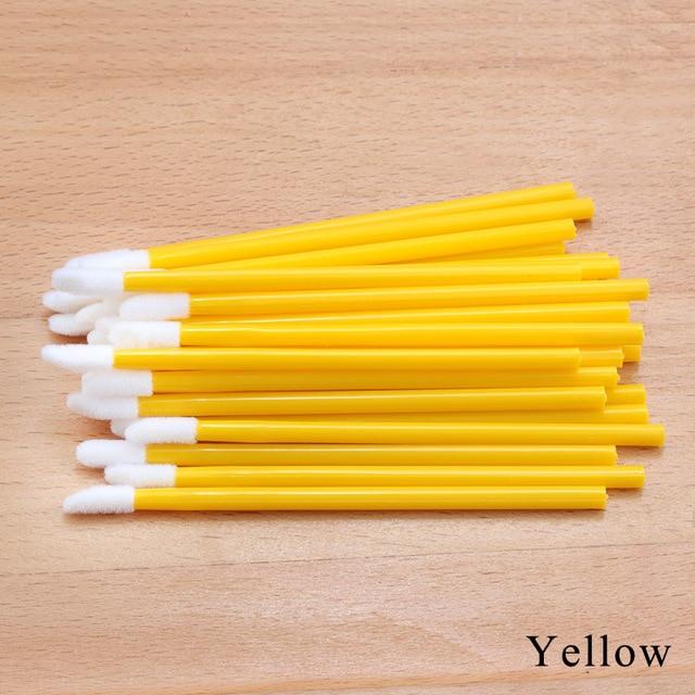 50pcs Disposable Eyelashes brush Individual Lash Removing Cleaning  Mascara Applicator Makeup Brushes For Eyelash Extension Tool AExp