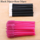 50pcs Disposable Eyelashes brush Individual Lash Removing Cleaning  Mascara Applicator Makeup Brushes For Eyelash Extension Tool AExp