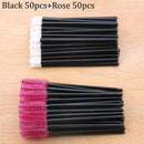 50pcs Disposable Eyelashes brush Individual Lash Removing Cleaning  Mascara Applicator Makeup Brushes For Eyelash Extension Tool AExp