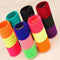 50Pcs Hair Ornaments Mix Colors Rubber Scrunchie Elastic Hair Bands/Ties/Rope Headwear Gum Hairband Headband Ponytail Holders-Mix Color-JadeMoghul Inc.