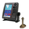 SI-TEX SVS-760CF Dual Frequency Chartplotter/Sounder w/C-Map 4D Chart  1700/50/200T-CX Transducer [SVS-760CFTH]
