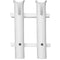 TACO 2-Rod Poly Rod Rack - White [P03-062W]