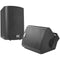 5.25" Indoor/Outdoor Wall-Mount Bluetooth(R) Speaker System (Black)-Speakers, Subwoofers & Accessories-JadeMoghul Inc.