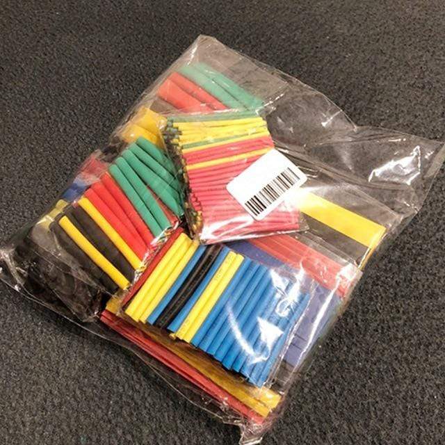 530pcs Assortment Electronic Wrap Wire Cable Insulated Polyolefin Heat Shrink Tube Ratio Tubing Insulation Shrinkable Tubes AExp