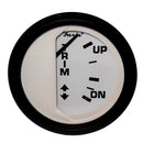 Faria Euro White 2" Trim Gauge f/ Mercury / Mariner /Mercruiser/Volvo DP/ Yamaha 01 and Newer [12916]