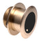 Garmin Bronze Thru-hull Wide Beam Transducer w/Depth & Temp - 12 Degree tilt, 8-pin - Airmar B175HW [010-12181-21]