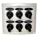 Marinco Waterproof Panel - 6 Switches - White [900-6WPW]