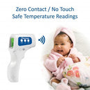 No Touch Temporal - Forehead Baby and Adult IR Thermometer for Fever