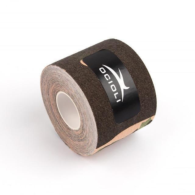 5mx5cm Kinesio Taping Athletic Kinesiology Tape Sport Taping Strapping Good Quality Football Knee Muscle Kinesio Taping Strappin-Green camouflage-JadeMoghul Inc.