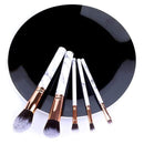 5pcs Soft Set Of Makeup Brushes kits For Highlighter Eye Cosmetic Powder Foundation Eye Shadow Cosmetics Professional Eyebrows AExp