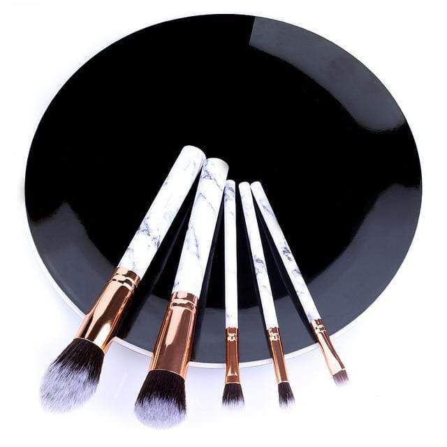 5pcs Soft Set Of Makeup Brushes kits For Highlighter Eye Cosmetic Powder Foundation Eye Shadow Cosmetics Professional Eyebrows AExp