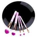 5pcs Soft Set Of Makeup Brushes kits For Highlighter Eye Cosmetic Powder Foundation Eye Shadow Cosmetics Professional Eyebrows AExp