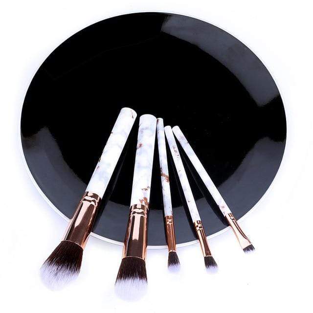 5pcs Soft Set Of Makeup Brushes kits For Highlighter Eye Cosmetic Powder Foundation Eye Shadow Cosmetics Professional Eyebrows AExp