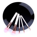 5pcs Soft Set Of Makeup Brushes kits For Highlighter Eye Cosmetic Powder Foundation Eye Shadow Cosmetics Professional Eyebrows AExp
