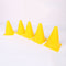 5pcs18CM Sign Bucket 6Inch Barrier Football Road Flat Training Cone Roller Pile Springback Marking Cup Symbol Sports Accessories