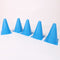 5pcs18CM Sign Bucket 6Inch Barrier Football Road Flat Training Cone Roller Pile Springback Marking Cup Symbol Sports Accessories