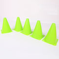 5pcs18CM Sign Bucket 6Inch Barrier Football Road Flat Training Cone Roller Pile Springback Marking Cup Symbol Sports Accessories
