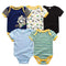 5PCS/LOT Unisex Top Quality Baby Rompers Short Sleeve Cottom O-Neck 0-12M Novel Newborn Boys&Girls Roupas de bebe Baby Clothes-baby clothes5122-3M-JadeMoghul Inc.