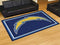 5x8 Rug 5x8 Rug NFL Los Angeles Chargers 5'x8' Plush Rug FANMATS