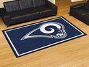 5x8 Rug 5x8 Rug NFL Los Angeles Rams 5'x8' Plush Rug FANMATS