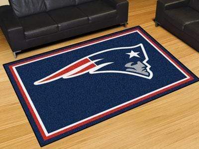 5x8 Rug 5x8 Rug NFL New England Patriots 5'x8' Plush Rug FANMATS