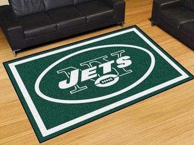 5x8 Rug 5x8 Rug NFL New York Jets 5'x8' Plush Rug FANMATS