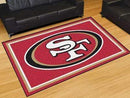 5x8 Rug 5x8 Rug NFL San Francisco 49ers 5'x8' Plush Rug FANMATS