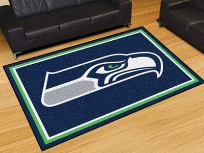 5x8 Rug 5x8 Rug NFL Seattle Seahawks 5'x8' Plush Rug FANMATS