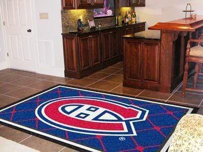 5x8 Rug 5x8 Rug NHL Montreal Canadiens 5'x8' Plush Rug FANMATS