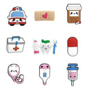 6-24pcs/Lot PVC Animal jIBZ Crystal Croc Charms Flowers Coffee Jibits Croc Shoe Charms Decorations Medical Accessories Kids Gift JadeMoghul Inc. 