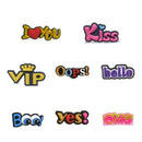 6-24pcs/Lot PVC Animal jIBZ Crystal Croc Charms Flowers Coffee Jibits Croc Shoe Charms Decorations Medical Accessories Kids Gift JadeMoghul Inc. 