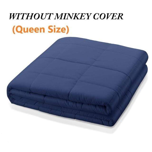 6.8kg/9kg Weighted Blanket Adult Full Queen Size Cotton cover heavy blanket reduce Anxiety quilt for bed sofa winter comforter AExp