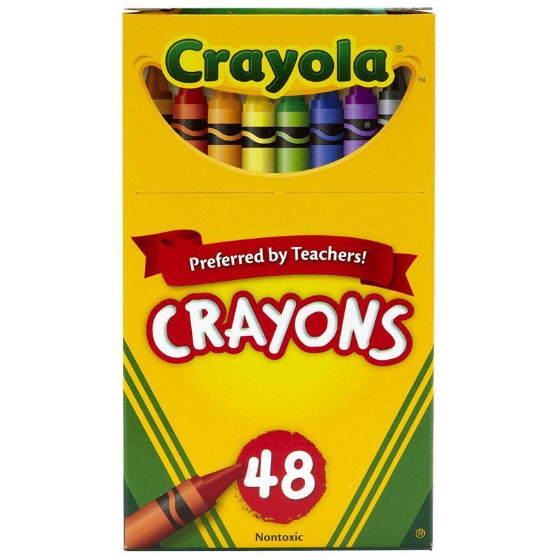 (6 BX) CRAYOLA REGULAR SIZE CRAYON-Arts & Crafts-JadeMoghul Inc.