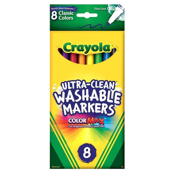 (6 BX) WASHABLE DRAWING MARKER 8CT-Arts & Crafts-JadeMoghul Inc.