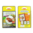 6 Colors Magic Water Drawing Book Coloring Book Doodle with Magic Pen Painting Board Juguetes For Children Education Drawing Toy-as picture 1-JadeMoghul Inc.