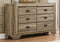 6 Drawer Wooden Dresser In Rustic Brown-Bedroom Furniture-Brown-Wood-JadeMoghul Inc.