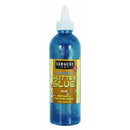 (6 EA) 8OZ GLITTER GLUE BLUE-Arts & Crafts-JadeMoghul Inc.