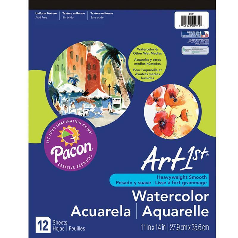 (6 EA) ART1ST WATERCOLOR PAD 11X14-Arts & Crafts-JadeMoghul Inc.