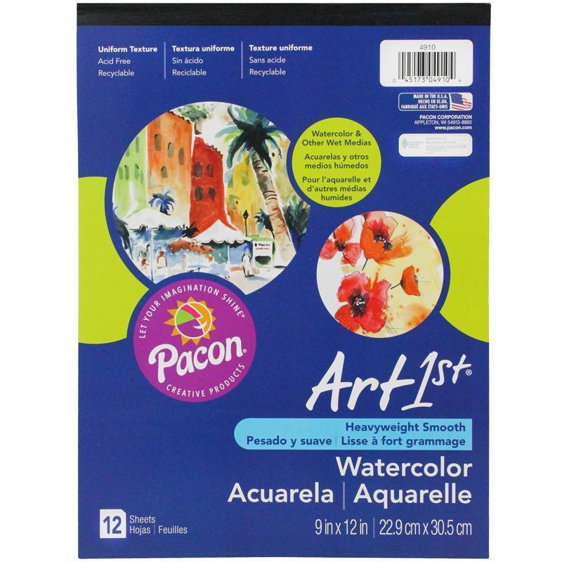 (6 EA) ART1ST WATERCOLOR PAD-Arts & Crafts-JadeMoghul Inc.