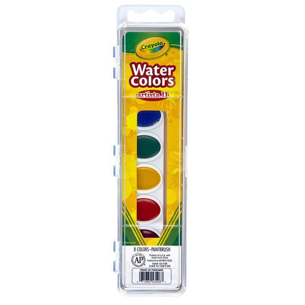(6 EA) ARTISTA II 8 WATERCOLORS W/B-Arts & Crafts-JadeMoghul Inc.