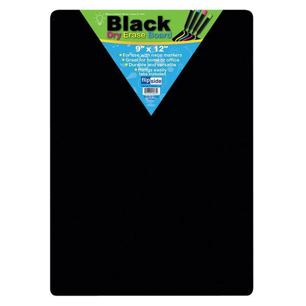 (6 EA) BLACK DRY ERASE BOARD 9X12-Supplies-JadeMoghul Inc.