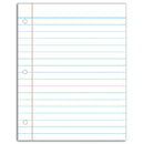 (6 EA) CHART NOTEBOOK PAPER-Learning Materials-JadeMoghul Inc.