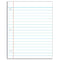 (6 EA) CHART NOTEBOOK PAPER-Learning Materials-JadeMoghul Inc.