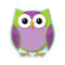 (6 EA) COLORFUL OWL NOTE PAD-Learning Materials-JadeMoghul Inc.