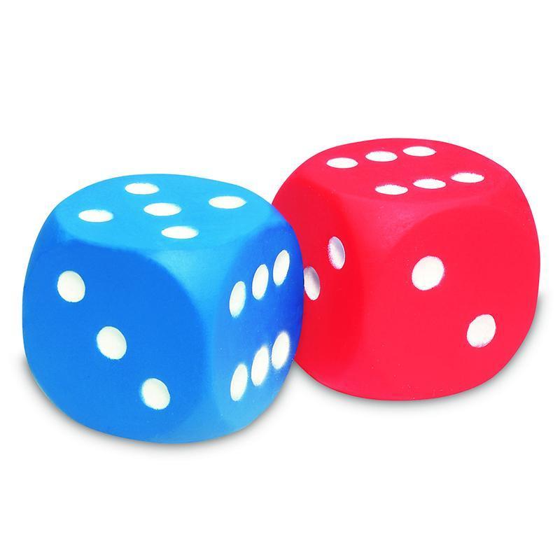 (6 EA) FOAM DICE DOT-Learning Materials-JadeMoghul Inc.