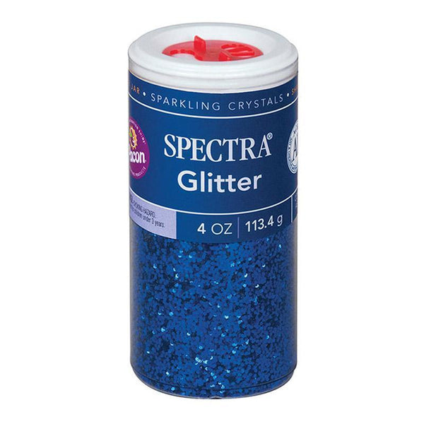 (6 EA) GLITTER 4OZ BLUE-Arts & Crafts-JadeMoghul Inc.