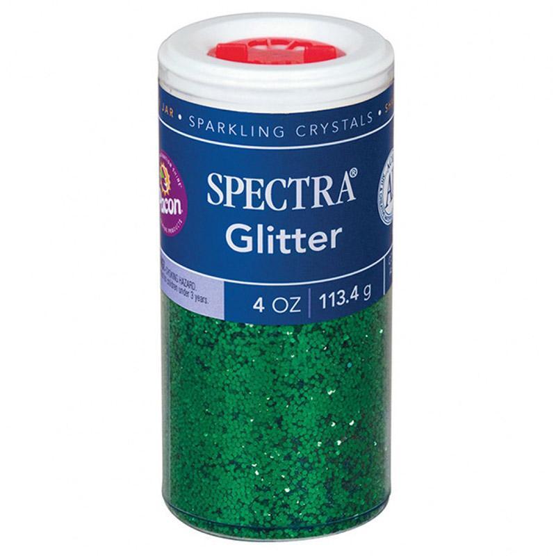 (6 EA) GLITTER 4OZ GREEN-Arts & Crafts-JadeMoghul Inc.