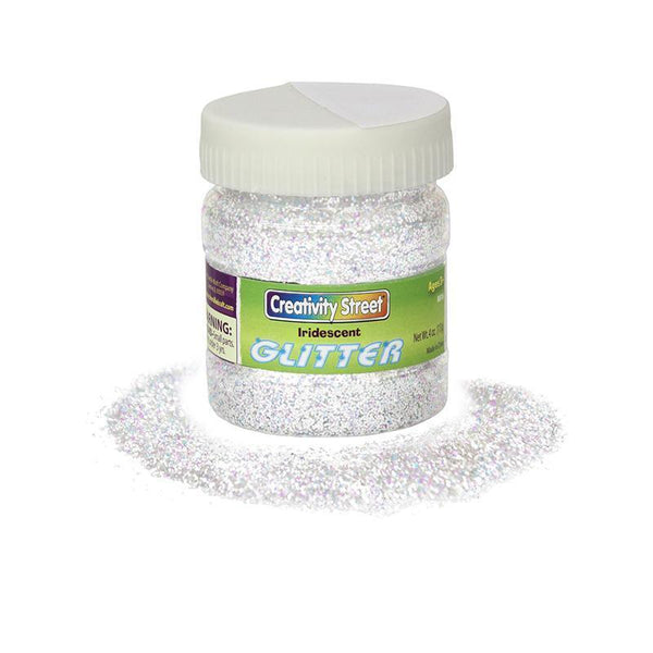 (6 EA) GLITTER 4OZ IRIDESCENT-Arts & Crafts-JadeMoghul Inc.