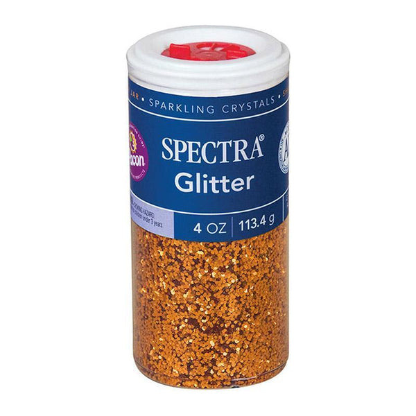 (6 EA) GLITTER 4OZ ORANGE-Arts & Crafts-JadeMoghul Inc.