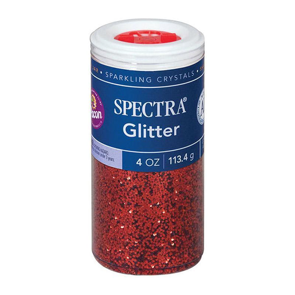 (6 EA) GLITTER 4OZ RED-Arts & Crafts-JadeMoghul Inc.